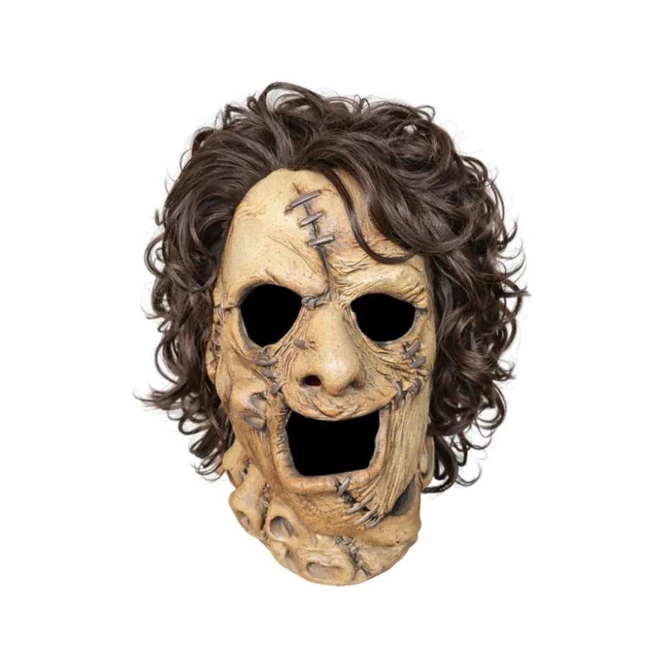 MASQUE INTÉGRAL LATEX PERRUQUE TUEUR PEAU ADULTE