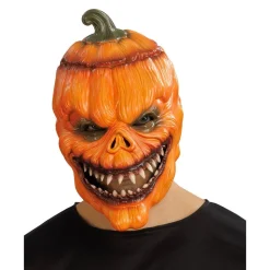 MASQUE INTÉGRAL MOUSSE CITROUILLE FRAYEUR ADULTE