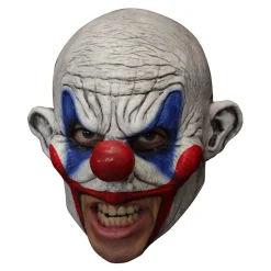 MASQUE LATEX CLOWN BOUCHE APPARENTE ADULTE