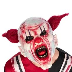 MASQUE LATEX CLOWN HORREUR DÉMONIAQUE ADULTE