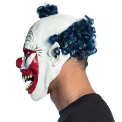 MASQUE LATEX CLOWN VAMPIRE TERRIFIANT ADULTE