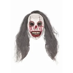 MASQUE LATEX INTÉGRAL CLOWN SANGLANT ADULTE
