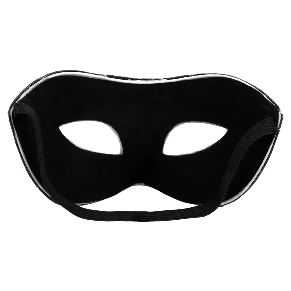 MASQUE LOUP FACETTES DISCO ARGENT ADULTE