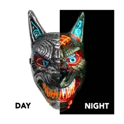 MASQUE LOUP-GAROU HALLOWEEN LED