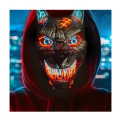 MASQUE LOUP-GAROU HALLOWEEN LED