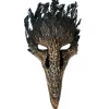 MASQUE OISEAU MALÉFIQUE BEC PLUME HQ ADULTE