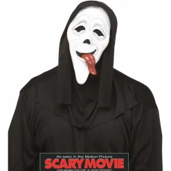 MASQUE PVC CAPUCHE WASS UP FILM HORREUR ADULTE