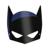 8 MASQUES ENFANT CARTON NOIR BATMAN GOTHAM CITY