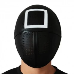 MASQUE SQUAD KILLER NOIR CARRE BLANC ADULTE