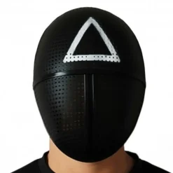 MASQUE SQUAD KILLER NOIR TRIANGLE BLANC ADULTE