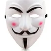 MASQUE VISAGE ANONYME V BLANC ADULTE