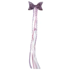 MÈCHE TRESSES LILAS ROSE 30CM ENFANT