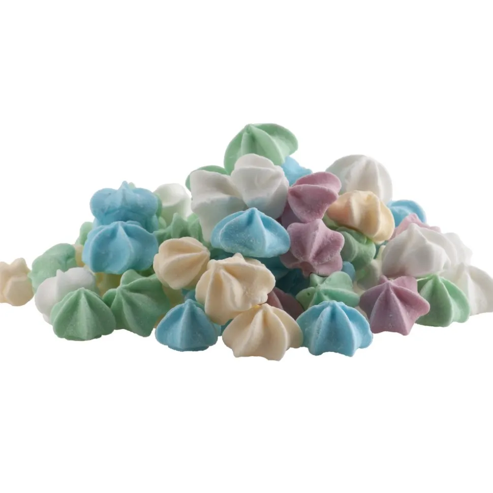 MERINGUES FLEUR SUCRE 80G MULTICOLORE