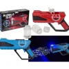 MÉGA PISTOLET À BULLES AVEC LED