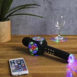 MICRO KARAOKE LED ET LAMPE DISCO USB 3W