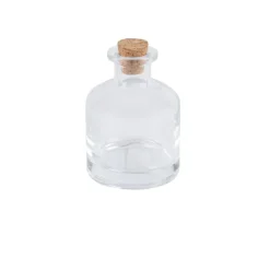 MIGNONETTE VERRE BOUCHON LIÈGE 56ML 5X7CM
