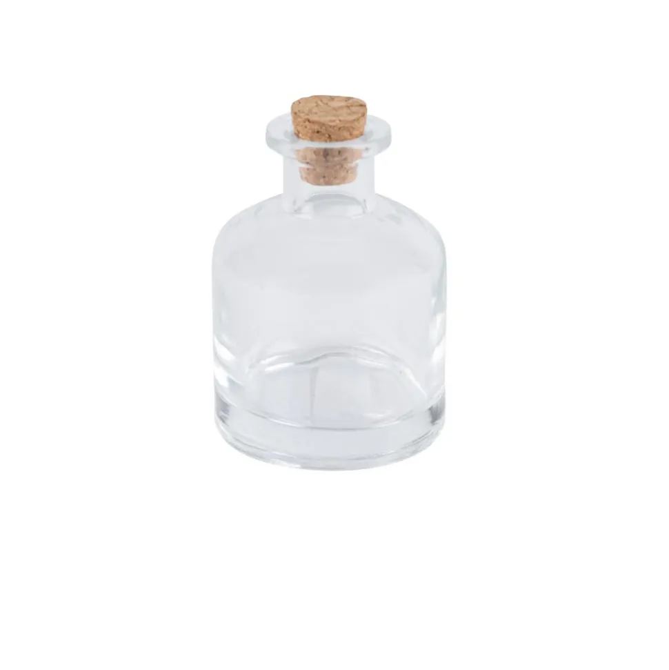 MIGNONETTE VERRE BOUCHON LIÈGE 56ML 5X7CM
