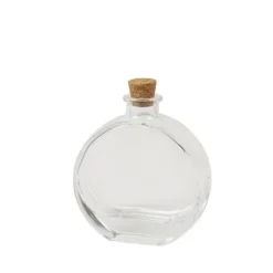 MIGNONNETTE VERRE BOUCHON LIÈGE 100ML 9X10X3.6CM