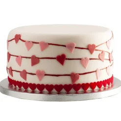 495 MINI COEURS EN AZYME ROSE ET ROUGE