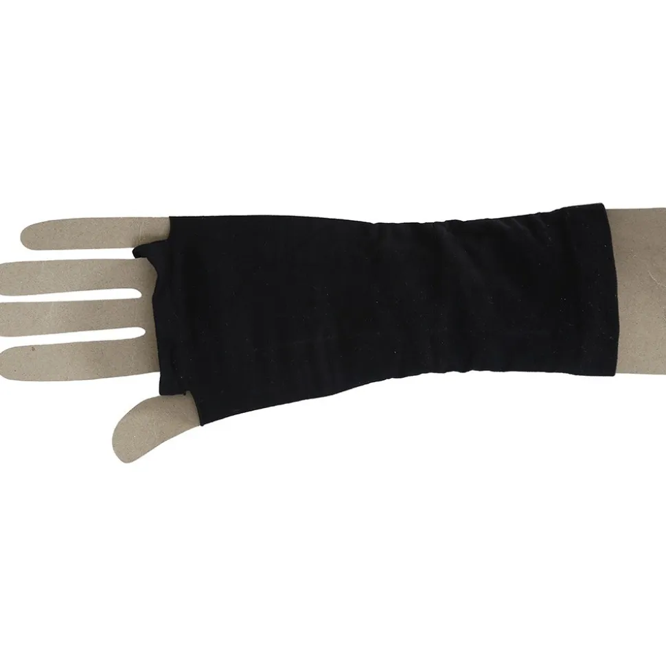 MITAINES GANTS LONGS GOTHIQUE NOIR FEMME