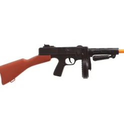 MITRAILLETTE PLASTIQUE GANGSTER ANNÉES 20 52CM