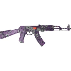 MITRAILLEUR JOUET DÉGUISEMENT CRAZY 62CM VIOLET