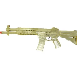 MITRAILLEUR JOUET DÉGUISEMENT CRAZY 58CM OR MÉTAL