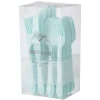 MÉNAGÈRE 40 PIÈCES RÉUTILISABLE BAROQUE AQUA PERLÉ