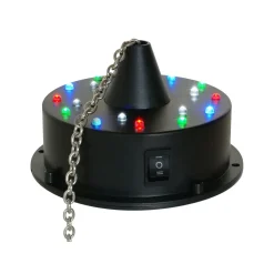 MOTEUR BOULES À FACETTES BATTERIE 18 LEDS COULEUR