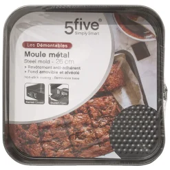 MOULE DÉMONTABLE CARRÉ 26 CM