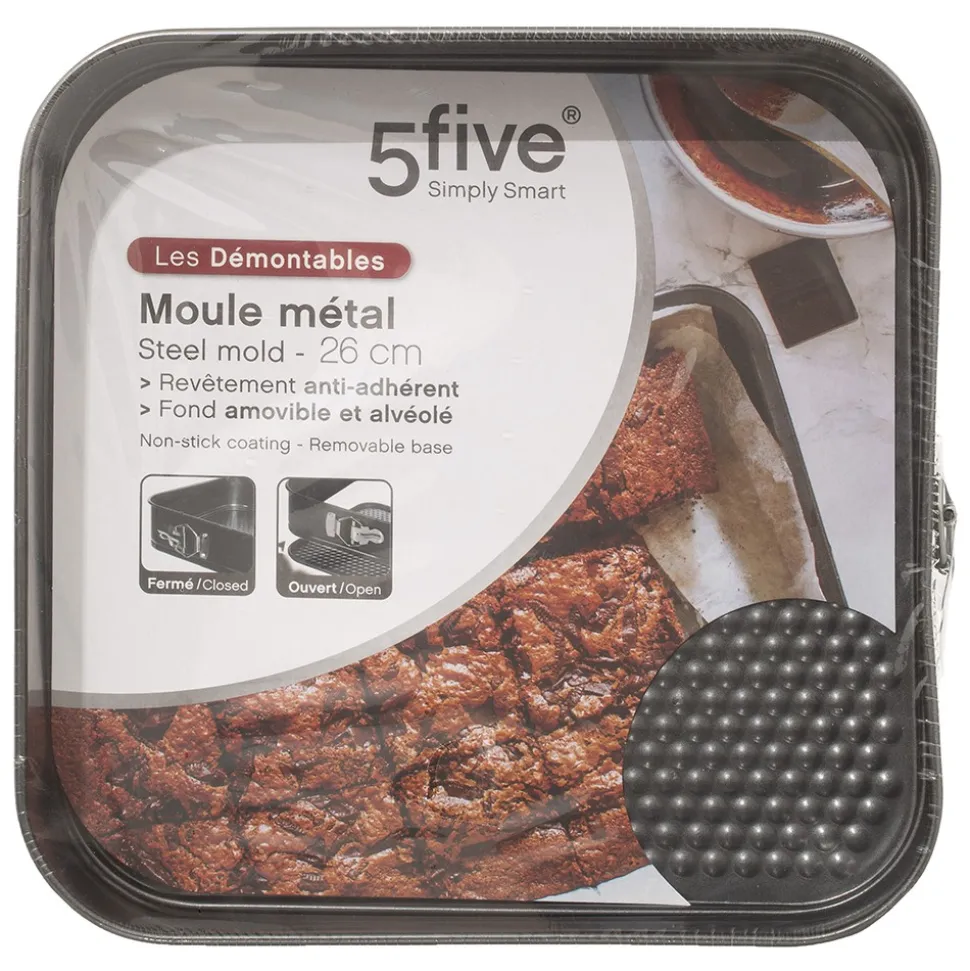 MOULE DÉMONTABLE CARRÉ 26 CM