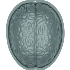 MOULE POUDDING CERVEAU 27.5X17.5X11CM GRIS