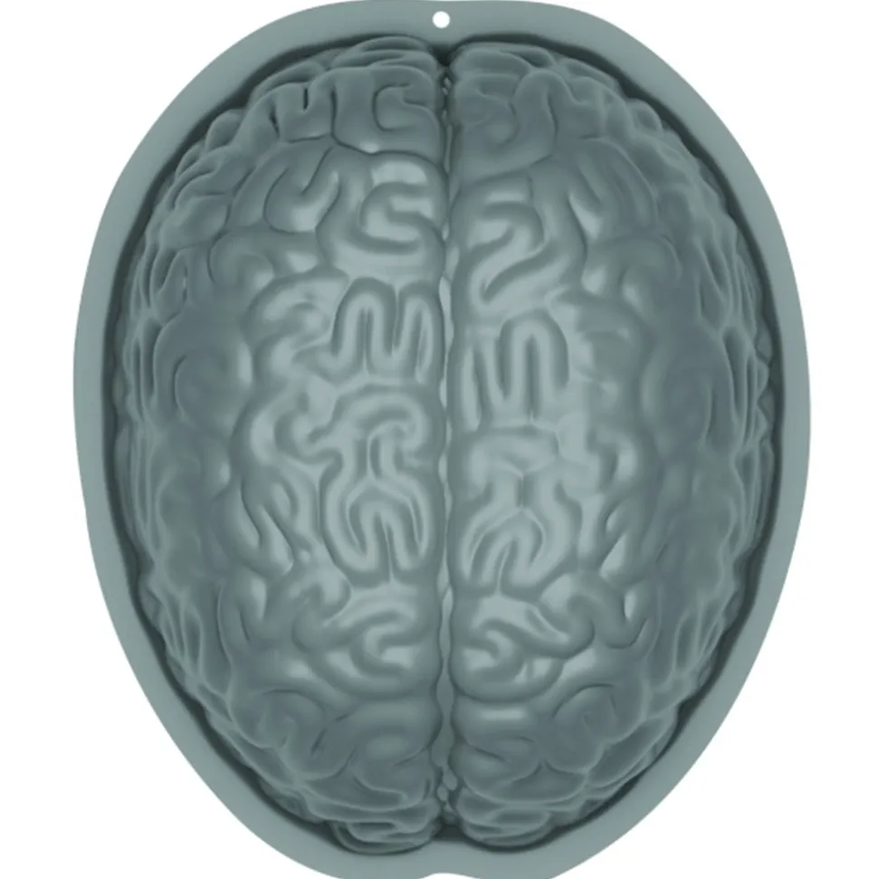 MOULE POUDDING CERVEAU 27.5X17.5X11CM GRIS
