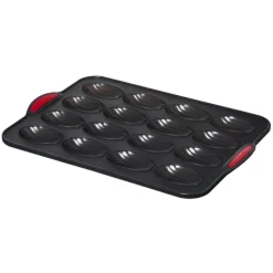 MOULE À PÂTISSERIE PLAQUE 16 MADELEINES SILICONE