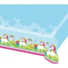 NAPPE EN PLASTIQUE 180X120 LICORNE