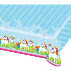 NAPPE EN PLASTIQUE 180X120 LICORNE