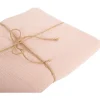 NAPPE GAZE DE COTON LAVABLE 1.30X2.4M VIEUX ROSE