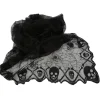 NAPPE HALLOWEEN DENTELLE NOIRE 1.82X1.37M