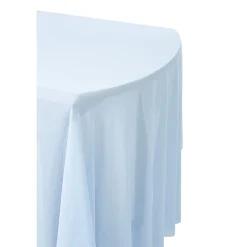 NAPPE MOUSSELINE SOIE EFFILOCHÉE 1.45X2.4M CIEL