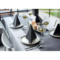 NAPPE PAPIER AIRLAID 25X1.2M COOL GRAY