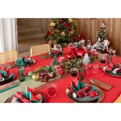 NAPPE PAPIER AIRLAID 25X1.2M ROUGE