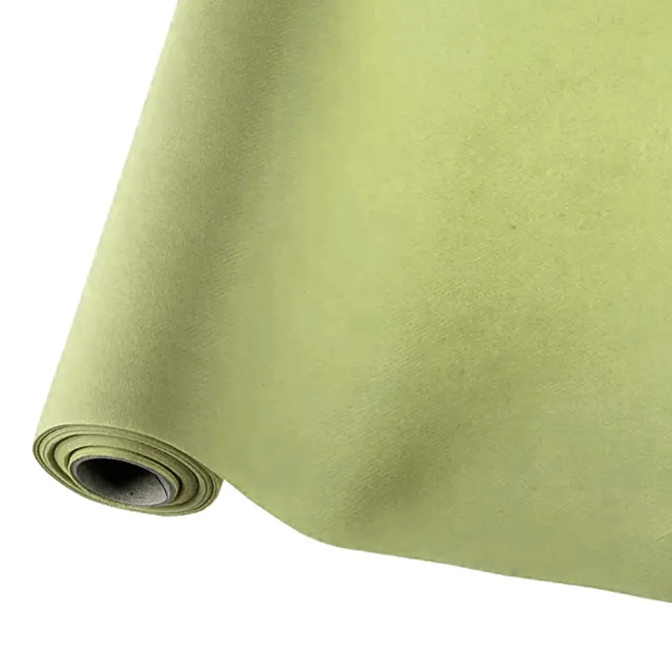 NAPPE PAPIER AIRLAID 25X1.2M VERT SAUGE