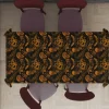NAPPE PAPIER CITROUILLE GOTHIQUE 274X137CM NOIR