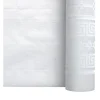 NAPPE PAPIER DAMASSÉ 6X1.18M BLANC