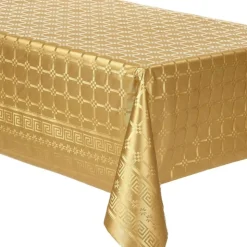 NAPPE PAPIER DAMASSÉ 1.18X20M OR