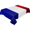 NAPPE PAPIER DRAPEAU FRANCE 137X213CM TRICOLORE
