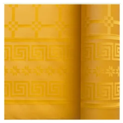 NAPPE PAPIER GAUFRÉ 20X1.18M JAUNE