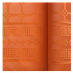 NAPPE PAPIER GAUFRÉ 20X1.18M ORANGE