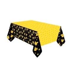 NAPPE PAPIER POKÉMON JEUX VIDÉO 120X180CM JAUNE