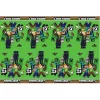 NAPPE PLASTIQUE MINECRAFT JEUX VIDÉO 120X180CM